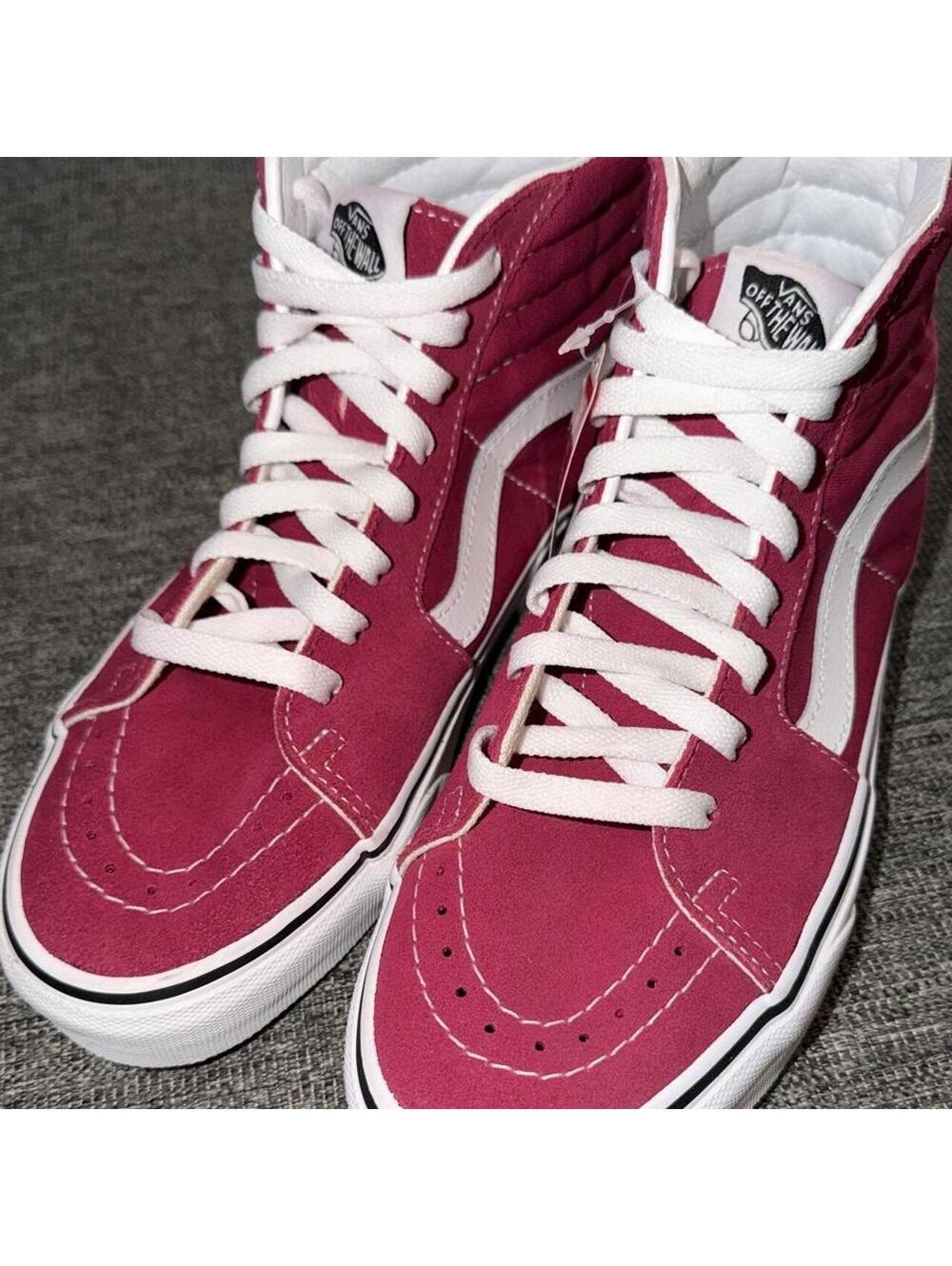 Vans Sk8-Hi High Top Sneakers "Cerise Pink" Men's 7.5 / Women's 9 🔥